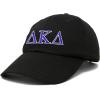 imageDALIX Delta Kappa Delta Sorority Hat Womens Greek Letters Embroidered Baseball CapBlack