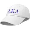 imageDALIX Delta Kappa Delta Sorority Hat Womens Greek Letters Embroidered Baseball CapWhite