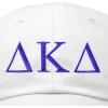 imageDALIX Delta Kappa Delta Sorority Hat Womens Greek Letters Embroidered Baseball CapWhite