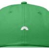 imageDALIX Lil Rainbow Embroidered Cotton Cap Summer Outdoor Dad Hat WomensKelly Green
