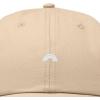 imageDALIX Lil Rainbow Embroidered Cotton Cap Summer Outdoor Dad Hat WomensKhaki