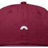imageDALIX Lil Rainbow Embroidered Cotton Cap Summer Outdoor Dad Hat WomensMaroon
