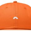 imageDALIX Lil Rainbow Embroidered Cotton Cap Summer Outdoor Dad Hat WomensOrange