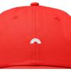 imageDALIX Lil Rainbow Embroidered Cotton Cap Summer Outdoor Dad Hat WomensRed