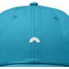 imageDALIX Lil Rainbow Embroidered Cotton Cap Summer Outdoor Dad Hat WomensTeal