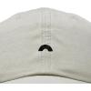 imageDALIX Lil Rainbow Embroidered Cotton Cap Summer Outdoor Dad Hat WomensWashed Stone White