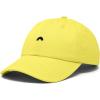 imageDALIX Lil Rainbow Embroidered Cotton Cap Summer Outdoor Dad Hat WomensYellow