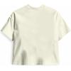 imageDALIX Smile Face Boxy Short Sleeve Tee Relaxed Summer Cotton Garment Dyed WomensIvory