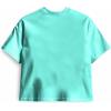 imageDALIX Smile Face Boxy Short Sleeve Tee Relaxed Summer Cotton Garment Dyed WomensMint