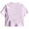 imageDALIX Smile Face Boxy Short Sleeve Tee Relaxed Summer Cotton Garment Dyed WomensOrchid