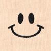 imageDALIX Smile Face Boxy Short Sleeve Tee Relaxed Summer Cotton Garment Dyed WomensPeach
