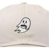 imageDALIX SpookeaLatte Ghost Cap Embroidered Coffee Cotton Baseball Hat Mens WomensBeige