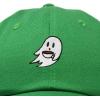 imageDALIX SpookeaLatte Ghost Cap Embroidered Coffee Cotton Baseball Hat Mens WomensKelly Green