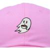 imageDALIX SpookeaLatte Ghost Cap Embroidered Coffee Cotton Baseball Hat Mens WomensLight Pink