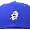 imageDALIX SpookeaLatte Ghost Cap Embroidered Coffee Cotton Baseball Hat Mens WomensRoyal Blue