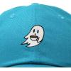 imageDALIX SpookeaLatte Ghost Cap Embroidered Coffee Cotton Baseball Hat Mens WomensTeal
