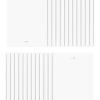 imageDALIX 825quot White Vertical Blinds Replacement Slats Sliding Door Window 24 Pack
