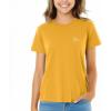 imageDALIX Be Kind Embroidered Cotton Relaxed Fit Short Sleeve Crewneck Tee Shirt WomenGold