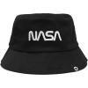 imageDALIX Embroidered NASA Worm Bucket Hat Cotton Men TeensBlack