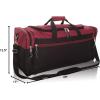 imageDALIX 25quot Extra Large Vacation Travel Duffle Bag Black Grey Navy Blue Red CamoMaroon