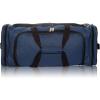 imageDALIX 25quot Extra Large Vacation Travel Duffle Bag Black Grey Navy Blue Red CamoNavy Blue