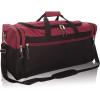 imageDALIX 25quot Extra Large Vacation Travel Duffle Bag Black Grey Navy Blue Red CamoMaroon