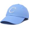 imageDALIX Initial Hat Letter C Womens Baseball Cap Monogram Cursive EmbroiderLight Blue