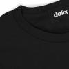 imageDALIX Pixel Heart Embroidered Lightweight Relaxed Jersey Tee Summer Cute Love WomensBlack
