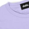 imageDALIX Pixel Heart Embroidered Lightweight Relaxed Jersey Tee Summer Cute Love WomensDark Lavender