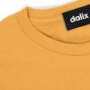 imageDALIX Pixel Heart Embroidered Lightweight Relaxed Jersey Tee Summer Cute Love WomensMustard