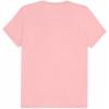 imageDALIX Pixel Heart Embroidered Lightweight Relaxed Jersey Tee Summer Cute Love WomensPink