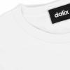imageDALIX Pixel Heart Embroidered Lightweight Relaxed Jersey Tee Summer Cute Love WomensWhite