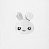 imageAnimals Cute Bunny TShirt Womens Embroidered ShirtWhite