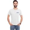 imageDALIX Alpha Phi Omega Greek Letters TShirt Mens Embroidered Fraternity ShirtAsh Gray
