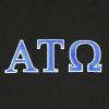 imageDALIX Alpha Tau Omega Greek Letters TShirt Mens Embroidered Fraternity ShirtBlack