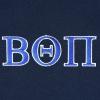 imageDALIX Beta Theta Pi Greek Letters TShirt Mens Embroidered Fraternity ShirtNavy Blue