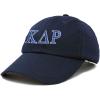 imageDALIX Kappa Delta Rho Greek Letters Ball Cap Embroidered Fraternity HatNavy Blue