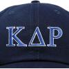imageDALIX Kappa Delta Rho Greek Letters Ball Cap Embroidered Fraternity HatNavy Blue