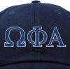 imageDALIX Omega Phi Alpha Greek Letters Hat Womens Embroidered Baseball CapNavy Blue