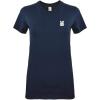imageAnimals Cute Bunny TShirt Womens Embroidered ShirtNavy Blue