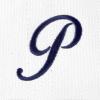 imageDALIX Premium Beach Bags Striped Navy Blue Zippered Tote Bag Monogrammed A  ZP