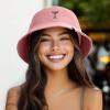 imageDALIX Coffee Martini Cotton Bucket Hat Lightweight Outdoor Travel Beach Everyday WomensPeach Melba