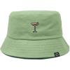 imageDALIX Coffee Martini Cotton Bucket Hat Lightweight Outdoor Travel Beach Everyday WomensTurf Green