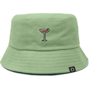 imageDALIX Coffee Martini Cotton Bucket Hat Lightweight Outdoor Travel Beach Everyday WomensTurf Green