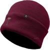 imageDALIX Coffee Martini Embroidered Beanie Food Warm Winter Knit Hat WomenMaroon