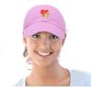 imageDALIX Heart Cute Sloth Hat Womens Embroidered Baseball CapLight Pink
