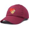 imageDALIX Heart Cute Sloth Hat Womens Embroidered Baseball CapMaroon
