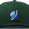 image:imageDALIX Embroidered Uranus Baseball Cap Cotton Dad Hat MenDark Green