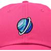 image:imageDALIX Embroidered Uranus Baseball Cap Cotton Dad Hat MenHot Pink