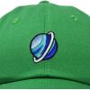 image:imageDALIX Embroidered Uranus Baseball Cap Cotton Dad Hat MenKelly Green